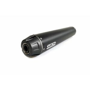Tobă finală ARROW Rebel pentru Yamaha XV (Bolt) 950 R 2014-2016, Oțel închis (Dark)