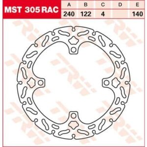 Disc de frână TRW/Lucas MST305RAC