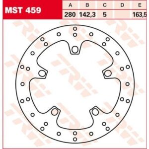 Disc de frână TRW/Lucas MST459
