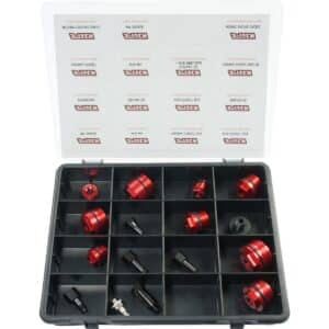 Set adaptor umplere amortizoare 15 piese S-TECH