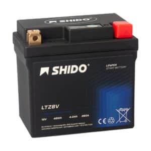 Baterie moto litiu SHIDO LTZ8V LiFePO4 12V 4Ah 280A – înlocuiește YTZ8V