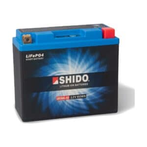 Baterie moto litiu SHIDO LB16AL-A2 LiFePO4 12V 5Ah 325A – înlocuiește YB16AL-A2