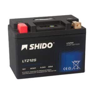 Baterie moto litiu SHIDO LTZ12S LiFePO4 12V 5Ah 325A – înlocuiește YTZ12S