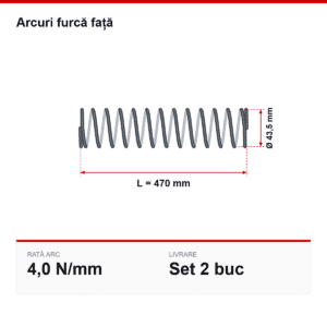 Desen tehnic arc Furcă 4,0 N/mm