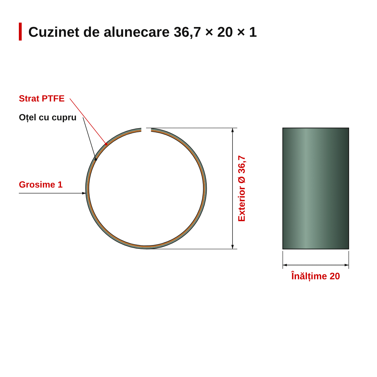 Cuzinet de alunecare furcă față 36.7x20x1,0 – 1 buc ATHENA/INNTECK – dimensiuni